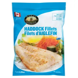 Royal Harbour Frozen Haddock Fillets, 1.2 kg