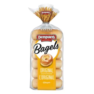 Dempster's Original Bagels, 2 packs of 6