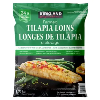 Kirkland Signature Frozen Tilapia Loins