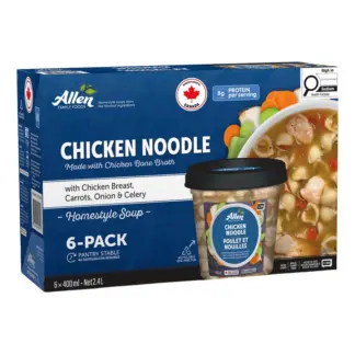 Allen Family Food Chicken Noodle Soup, 6 × 400 mL