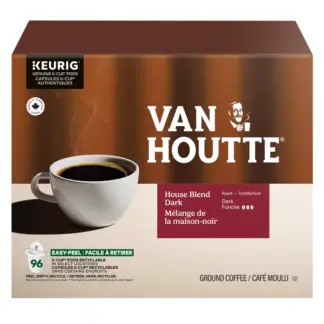Van Houtte Original House Dark Roast K-Cup Pods, 96-count