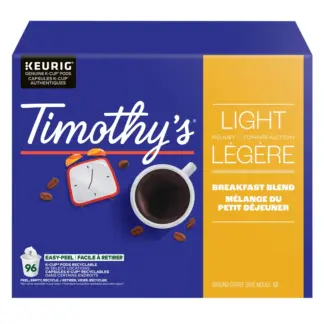 Timothy's World Coffee Breakfast Blend K-Cup Pods, 96-count