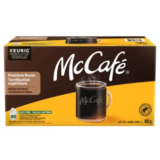 McCafé Premium Roast Coffee K-Cup Pods, 80-count