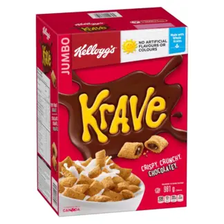Kellogg's Krave Chocolate Flavour Cereal, 981 g