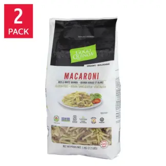 GoGo Quinoa Organic Macaroni, 2 x 1 Kg