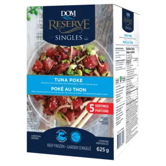 DOM Reserve Frozen Tuna Poke Portions, 625 g