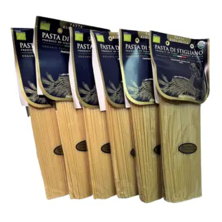 Pasta di Stigliano Organic Durum Wheat Spaghetti, 6 x 500 g