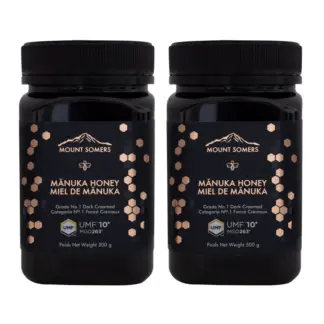 Mount Somers Manuka Honey UMF10+ MGO 263, 2 × 500 g