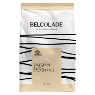 Belcolade 28% White Chocolate Drops, 5 kg