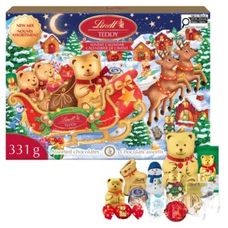 Lindt Assorted Chocolates, Advent Calendar, 331 g