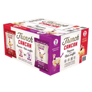 French Cancan Popcorn, Variety Pack, 644 g