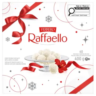 Confetteria Raffaello Crisp Coconut Specialty With A Whole Almond, 400 g