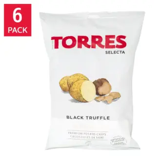 Torres Potato Chips, 6 × 125 g