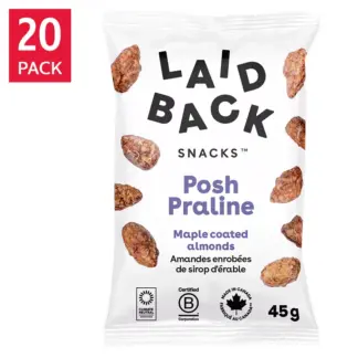 Laid Back Snacks, Snack Mix, 20 × 45 g