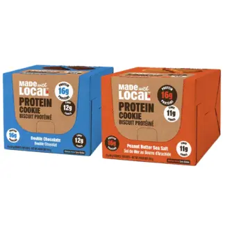 Made With Local Protein Nut Butter Cookies, Variety Pack, 24 × 68 g