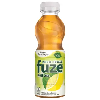 Fuze Iced Tea Zero Sugar Lemon Bottles 500 mL, 12-pack