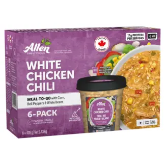 Allen Family Foods White Chicken Chili, 6 × 405 g