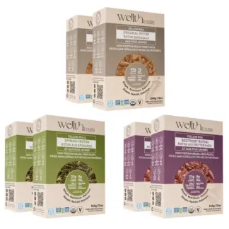 Wellth Protein Pasta, 6 × 340 g