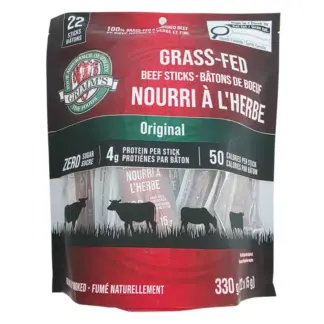 Grimm's Grass-Fed Beef Sticks, 22 × 15 g