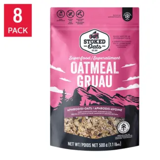 Stoked Oats Oatmeal, 8 × 500 g