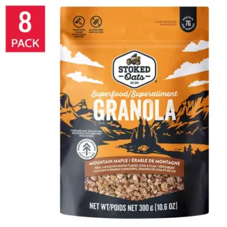 Stoked Oats Granola, 8 × 300 g
