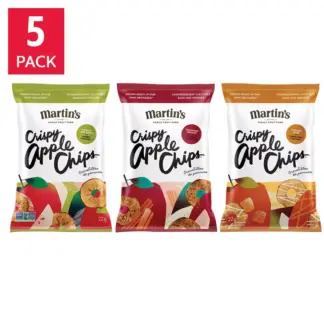 Martin's Crispy Apple Chips, 15 × 22 g