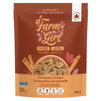 Farm Girl Gluten Free Cinnamon Crisps Cereal, 680 g