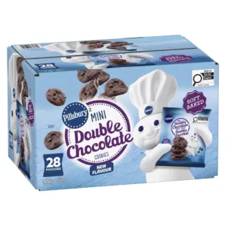 Pillsbury Mini Double Chocolate Cookies, 28 × 42 g