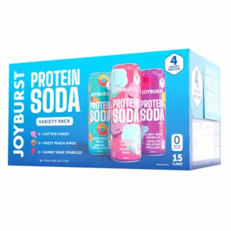 Joyburst Protein Soda Variety Pack, 335 mL 15-pack